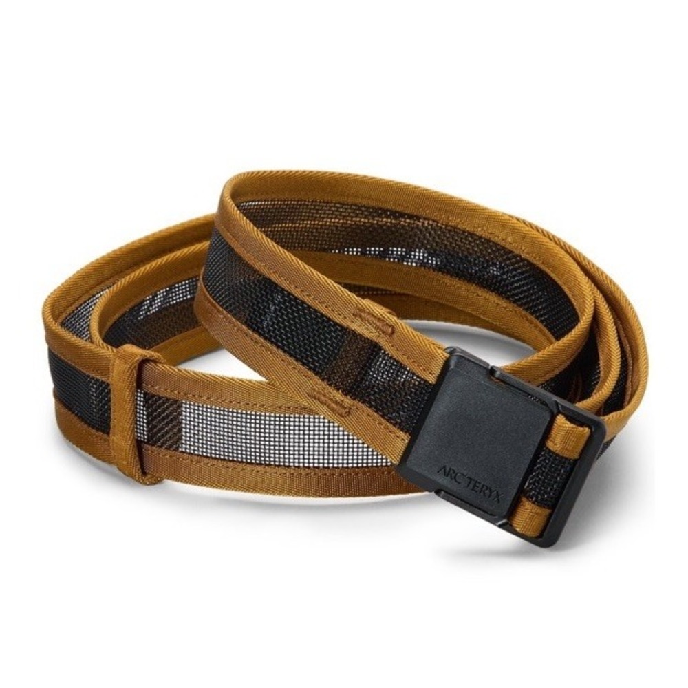 Arc'teryx Heliad Belt 32mm Size Medium Black Yukon Brown New With Tags